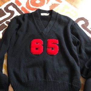 VINTAGE 1965 high school sweater